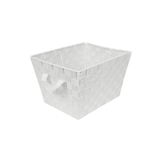Simplify Small Woven Storage Bin in Gray | 10" x 12" x 8" | Michaels®